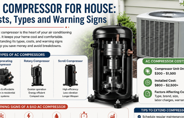 AC Compressor for House: Costs, Types, and Warning Signs