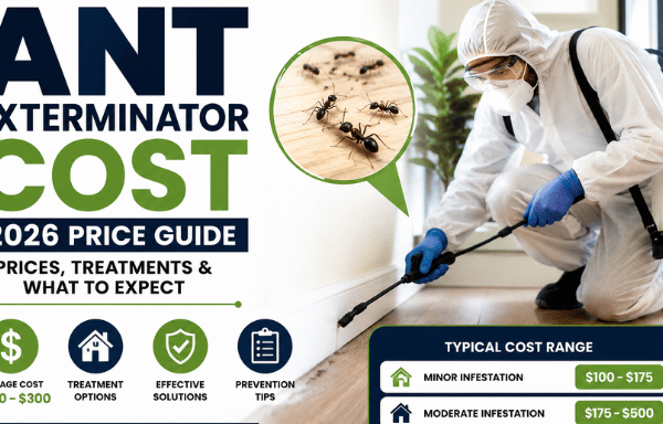 Ant Exterminator Cost: A Complete 2026 Guide to Treatment Prices and Pest Control Services