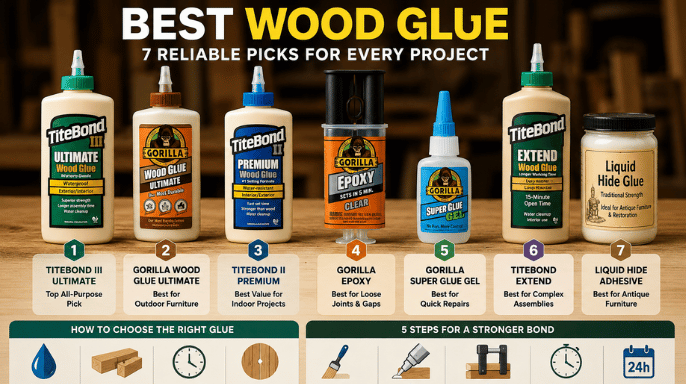 Best Wood Glue: The Ultimate Guide to Choosing the Strongest Adhesive for Every Woodworking Project