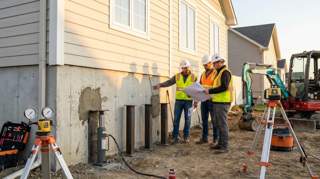 When Foundation Settlement Needs Repair