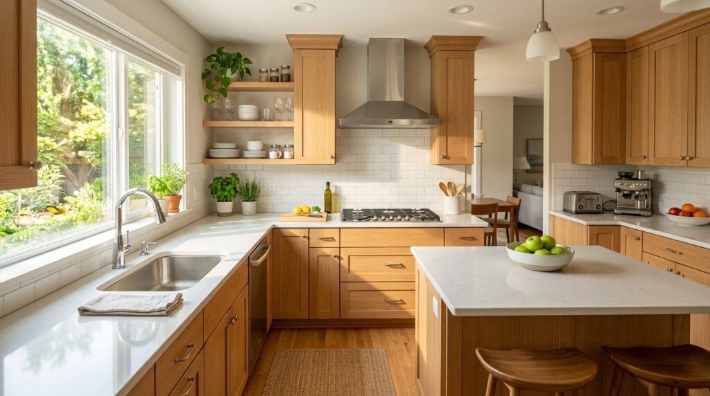 How To Clean A Kitchen? Wipe Cabinet Doors And Handles