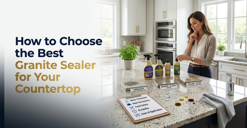 How to Choose the Best Granite Sealer for Your Countertop