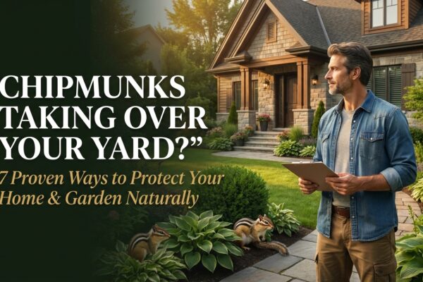 How to Get Rid of Chipmunks? 7 Proven Ways to Keep Your Yard, Garden, and Home Chipmunk-Free