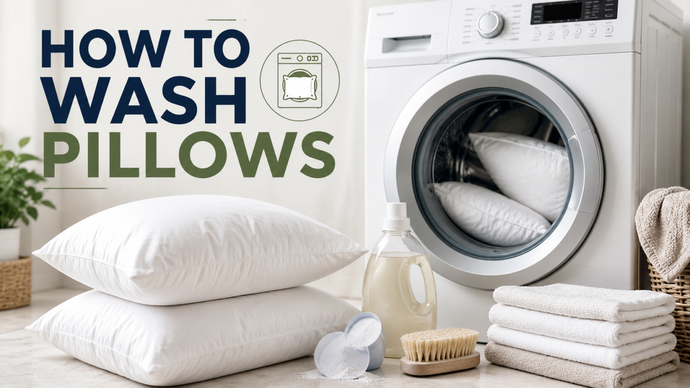 How to Wash Pillows: 7 Essential Steps for Long-Lasting Freshness