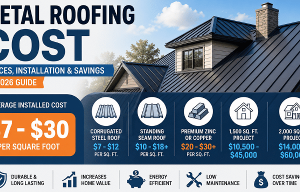 Metal Roofing Cost: Complete Guide to Prices, Installation, Savings, And More Info