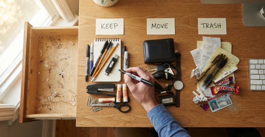 Organize Without Buying New Containers