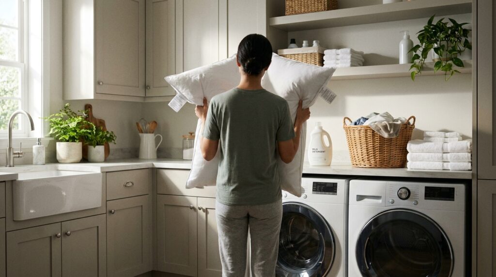 How to Wash Pillows Step by Step
