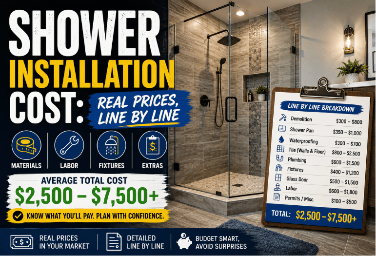 Shower Installation Cost
