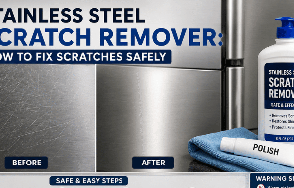 Stainless Steel Scratch Remover: How to Fix Scratches Safely 