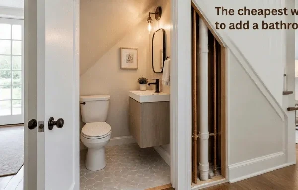 Cheapest Way To Add A Bathroom To Your Home: Costs, Layout Rules, Drain Options, Permits, And Resale Payback