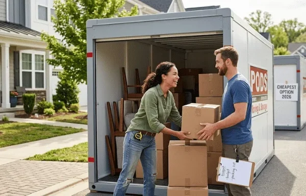 Moving Pods Cheapest Options in 2026: How to Pay Less Without Choosing the Wrong Container