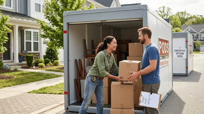Moving Pods Cheapest Options in 2026: How to Pay Less Without Choosing the Wrong Container