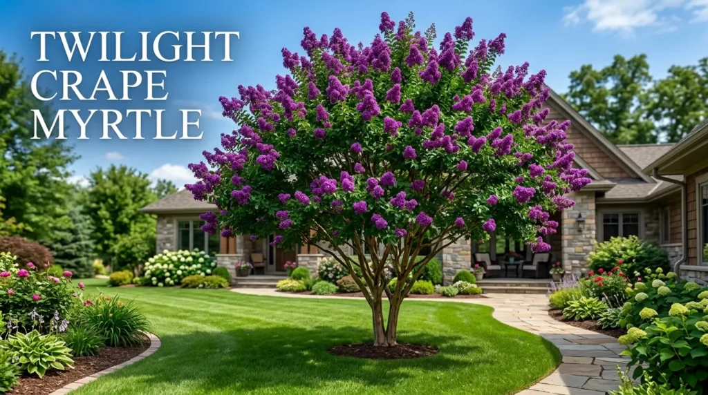 Twilight Crape Myrtle Guide: Essential Planting and Care Tips for Stunning Deep-Purple Summer Blooms in U.S. Gardens