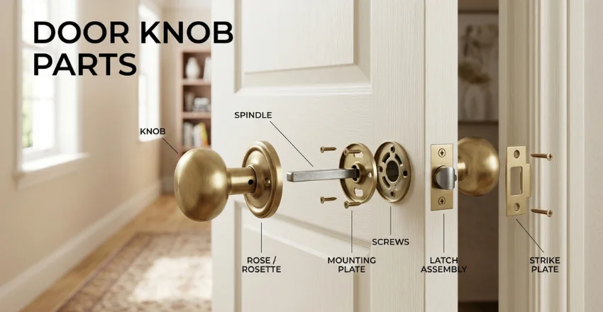 Door Knob Parts Explained: A Detailed Guide to Components, Functions, Repairs, Failures, and Replacement Needs