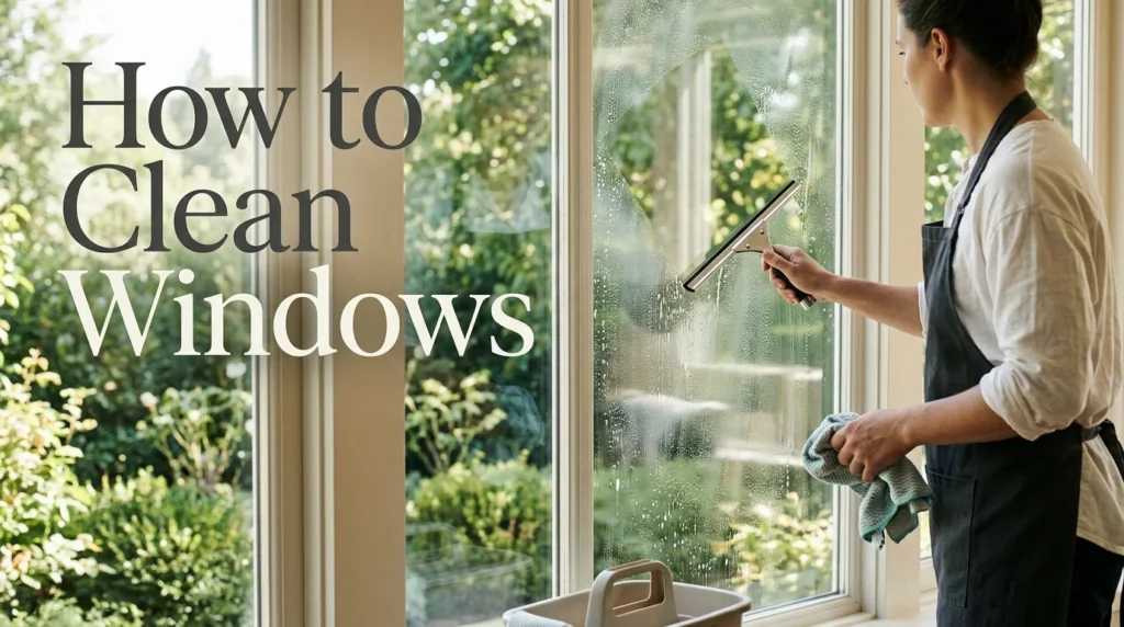 How to Clean Windows for a Clear, Streak-Free Finish Inside and Out Using the Right Tools, Cleaning Solutions, and Techniques for Sparkling Glass Without Smudges or Residue